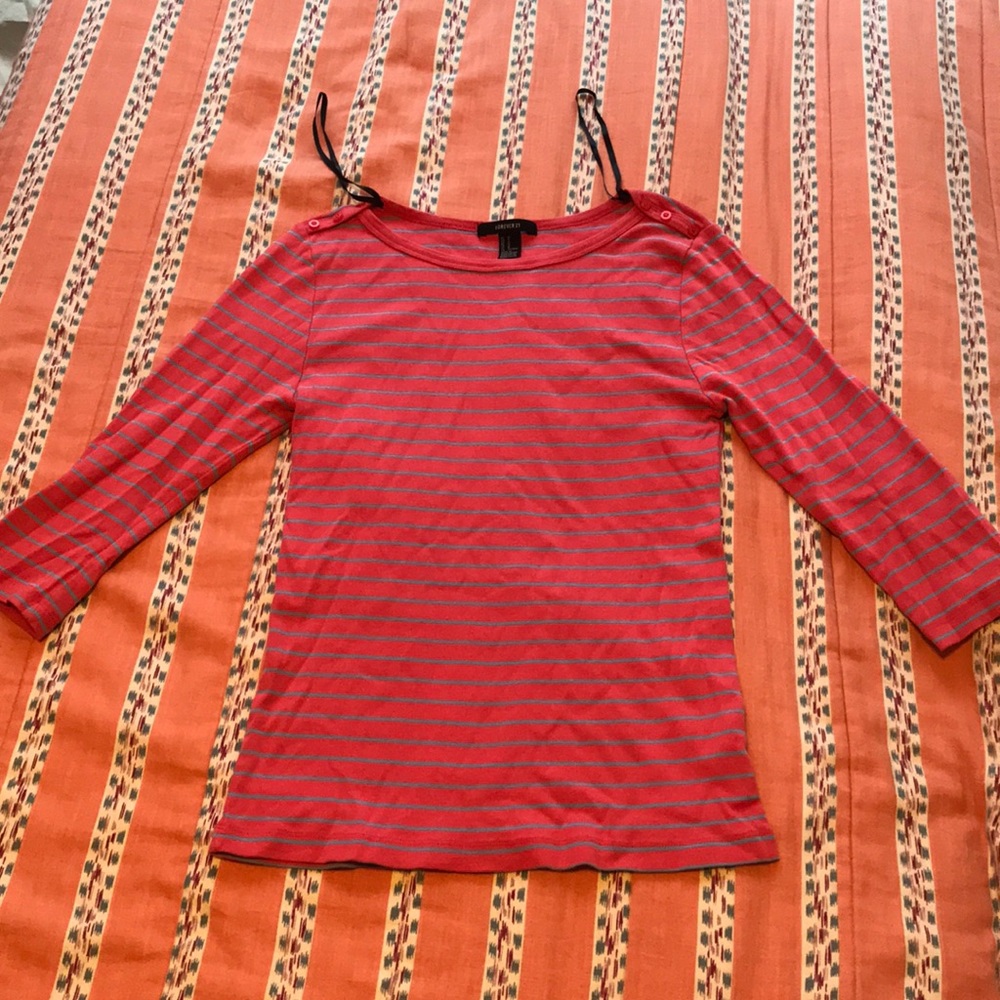 Striped Forever 21 shirt